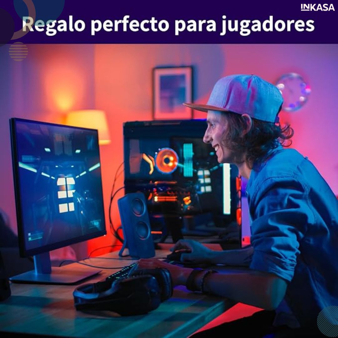 Barra de luz RGB rítmica x 2 unds