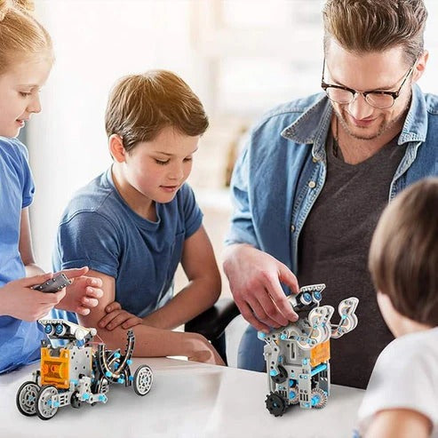 Robot Solar 13 en 1 – Juguete Educativo de Energía Renovable🤖😎