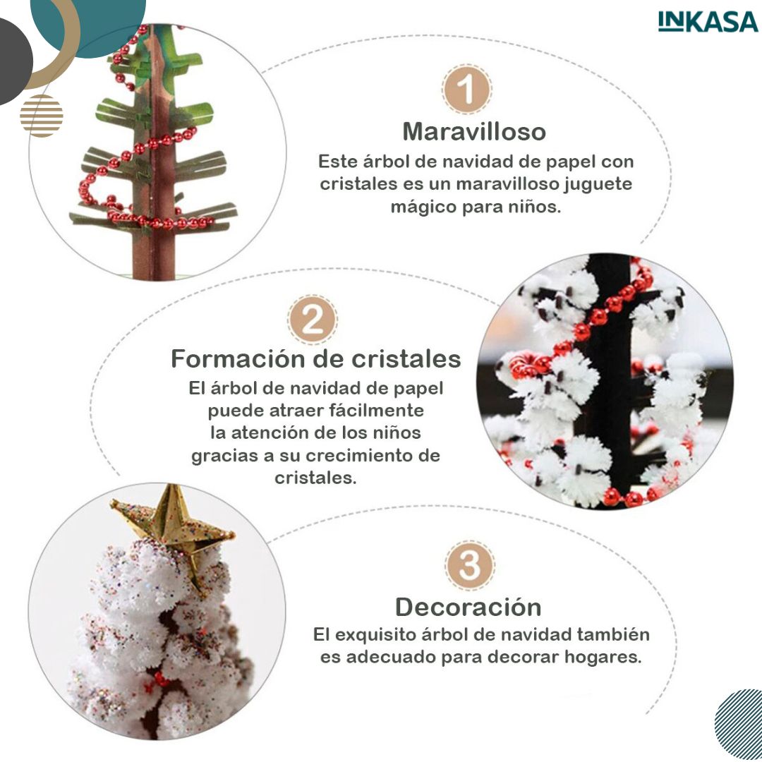 Árbol de navidad mágico paga 1 lleva 2