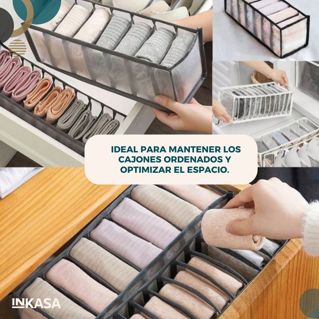 Set Organizadores Ropa Interior x 3