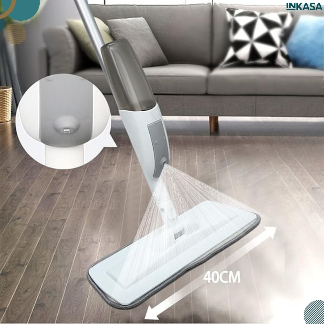 Mopa limpiadora 360° con spray