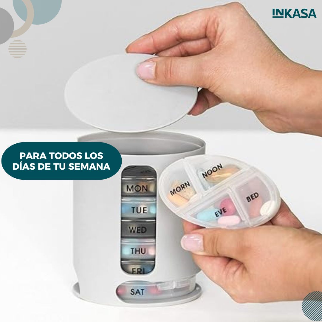 Pastillero Organizador de Medicina Pill Pro