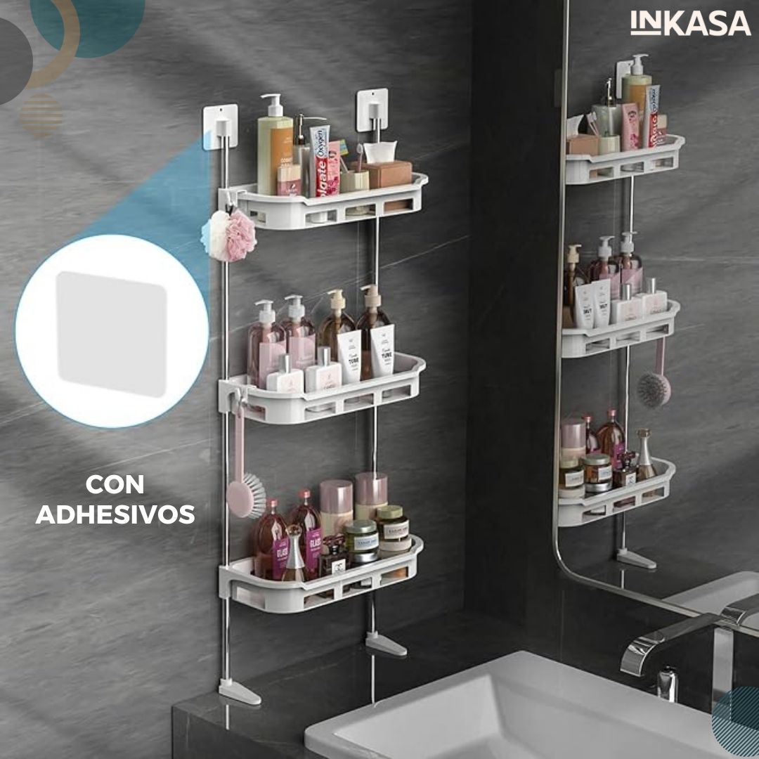 Estante para baño multiusos