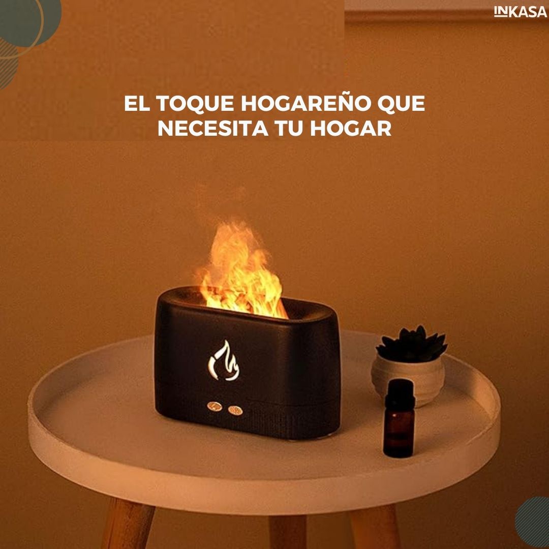 Humificador efecto chimenea