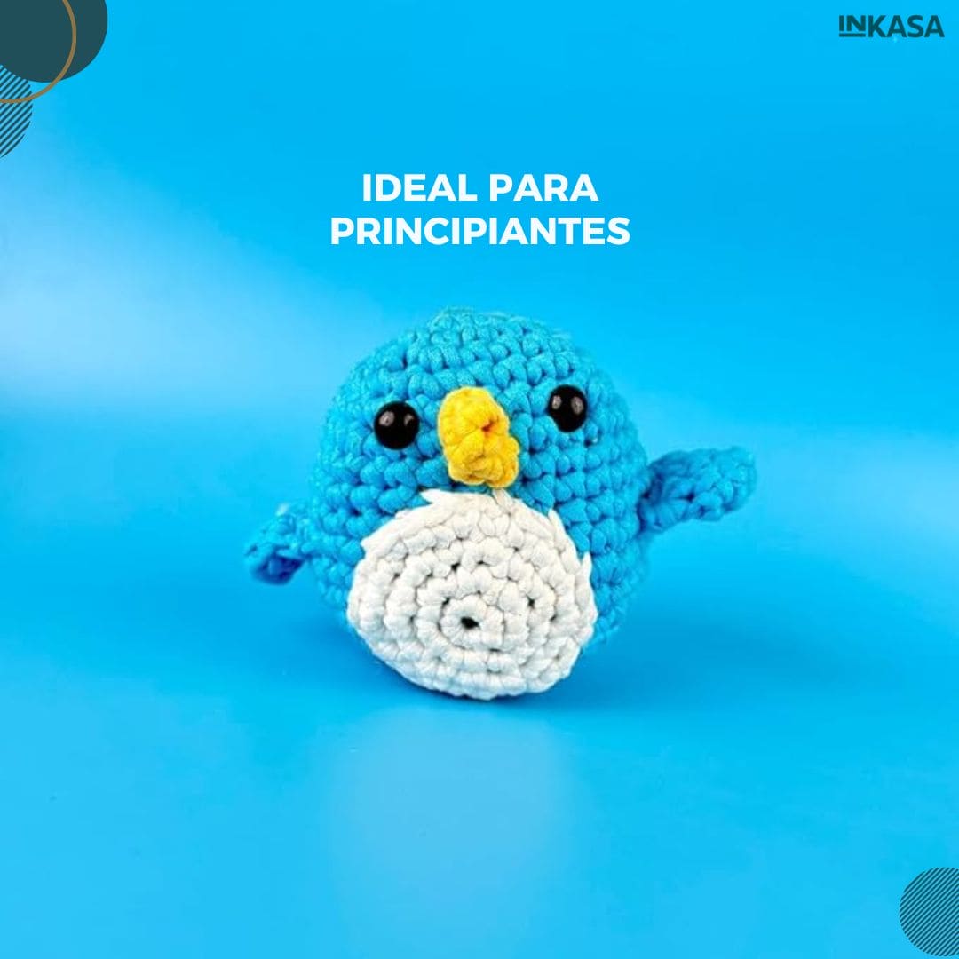 Kit de crochet pingüino