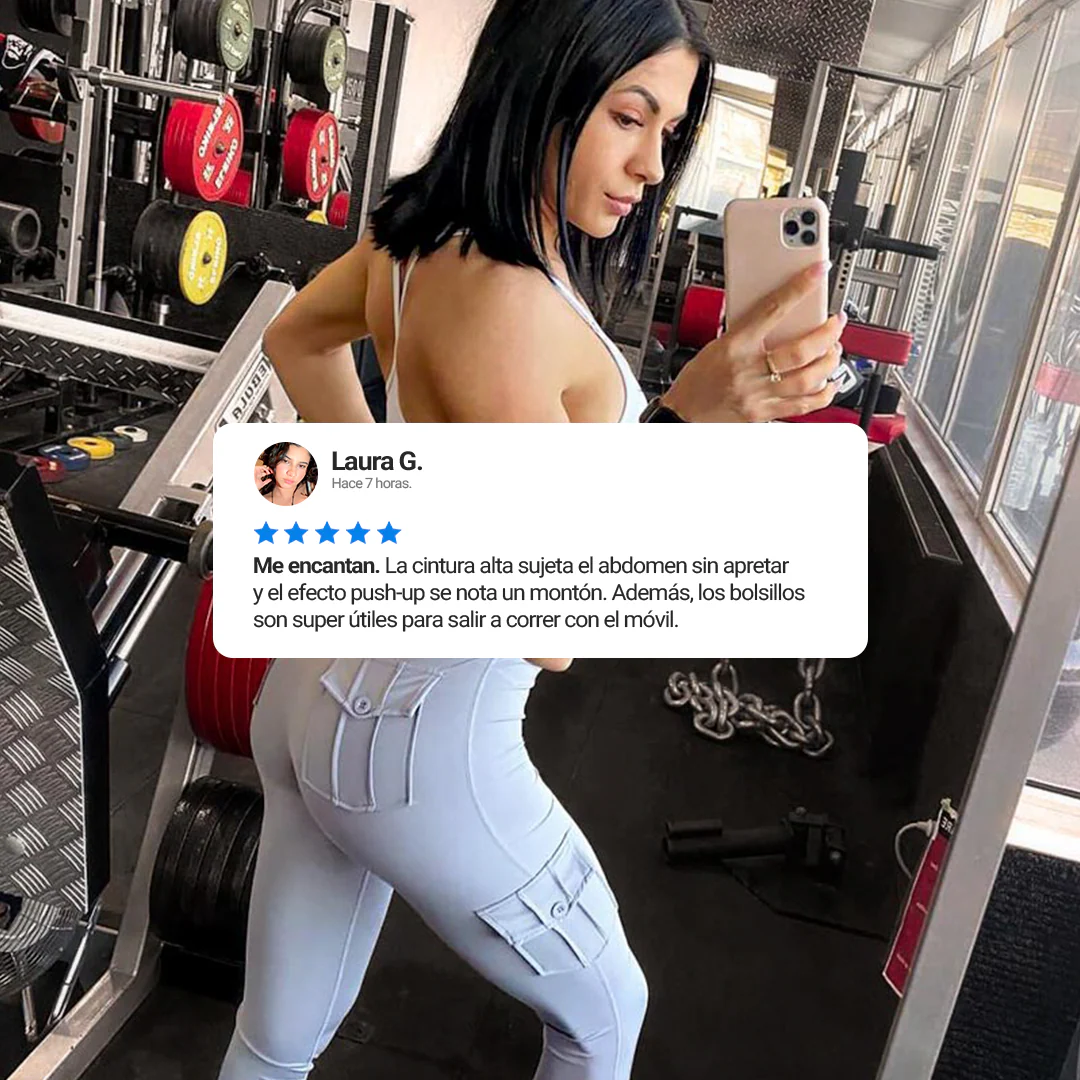 👖Leggins Moldeadores con Bolsillos – Comodidad, estilo y soporte en un solo pantalón🍑