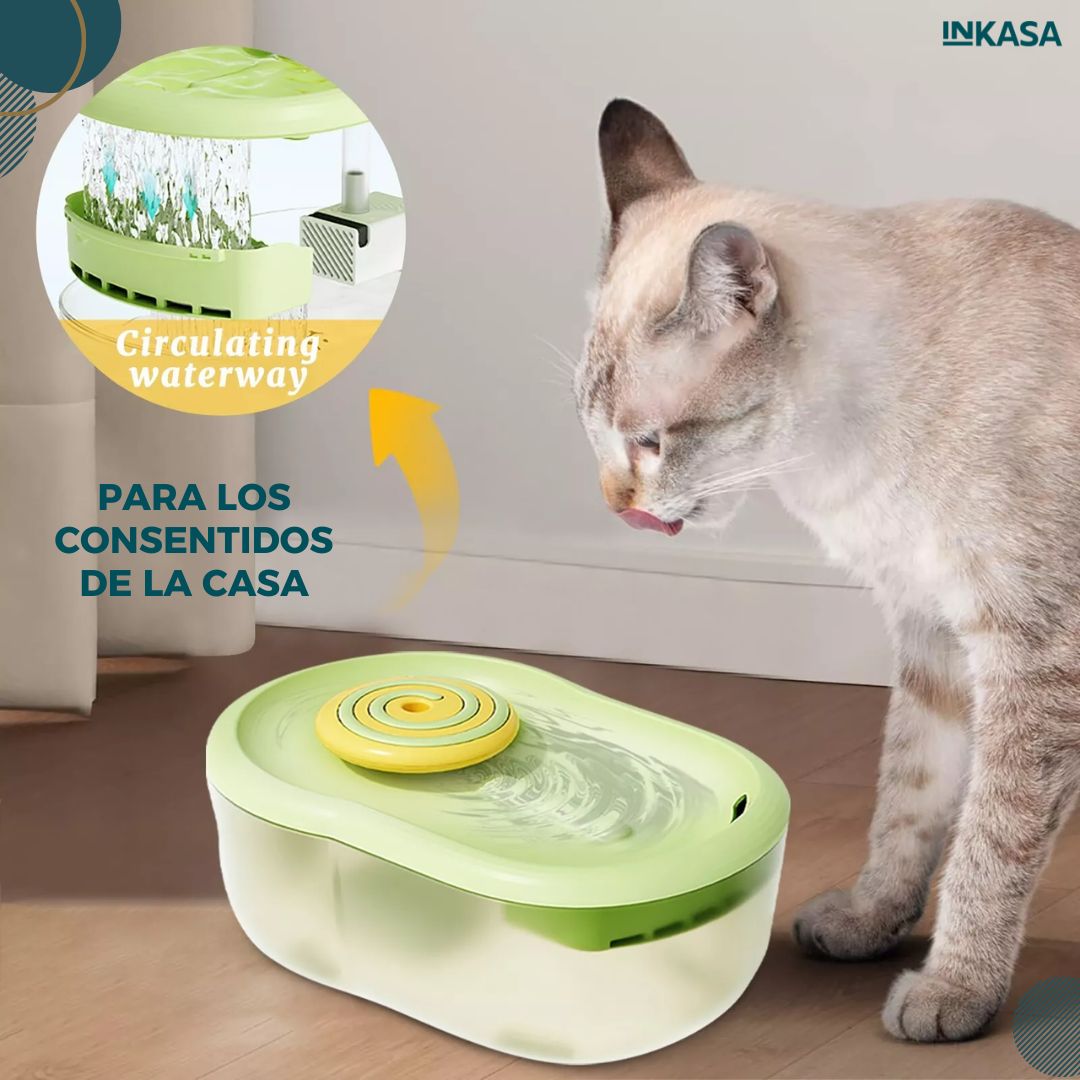 Fuente de agua automática para mascotas