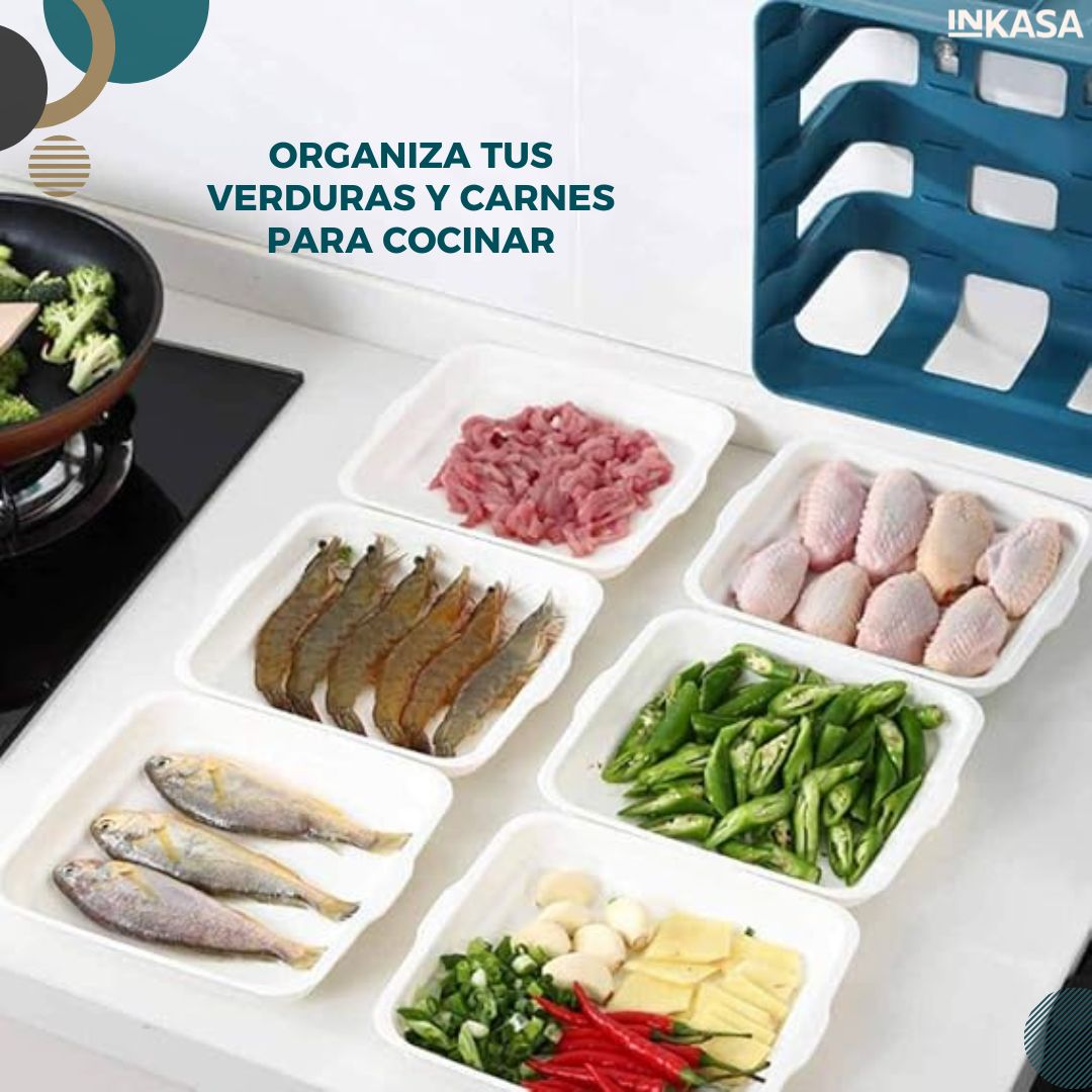 Organizador de carnes y verduras