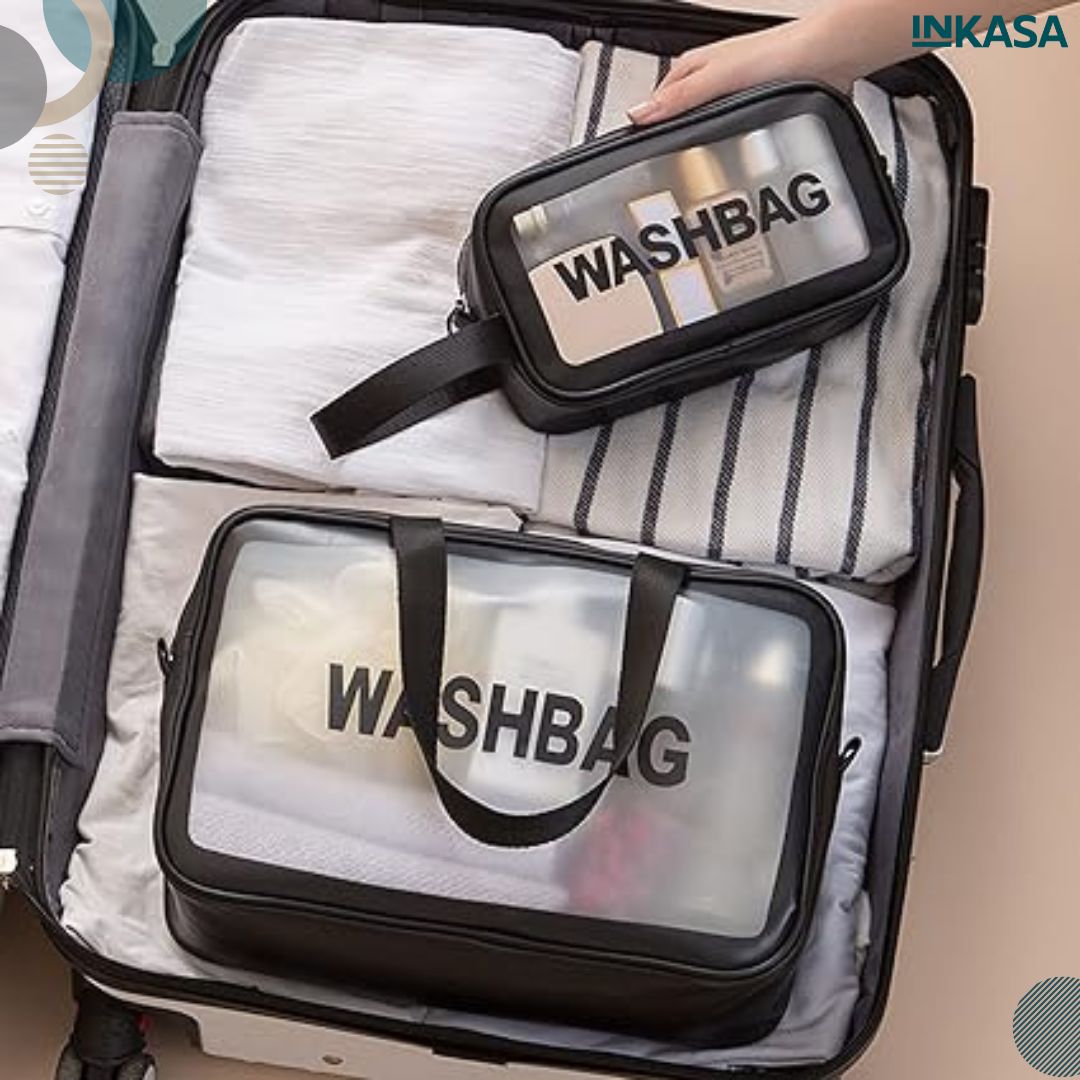 Set x 3 cosmetiqueras Washbag
