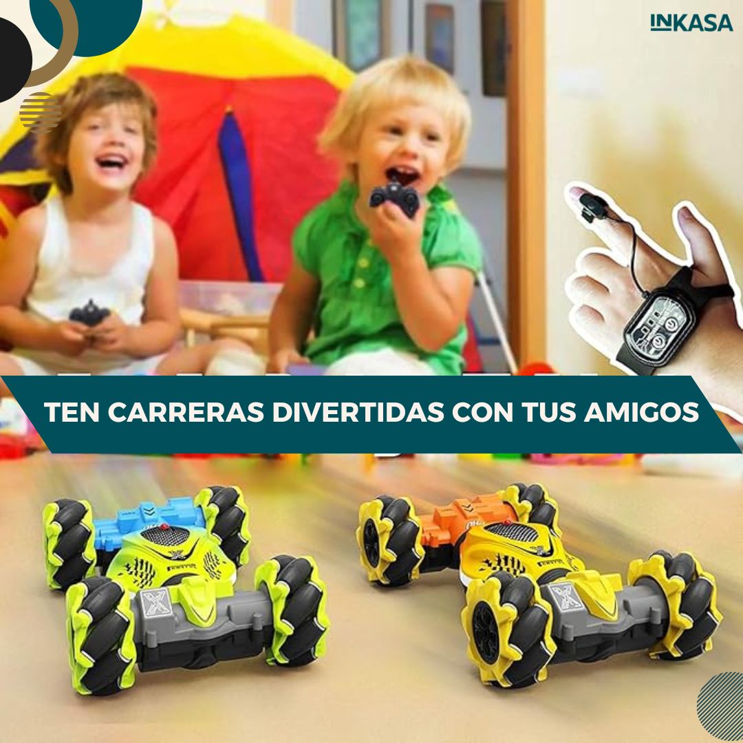 Carro acrobático con sensor 4wd a control remoto