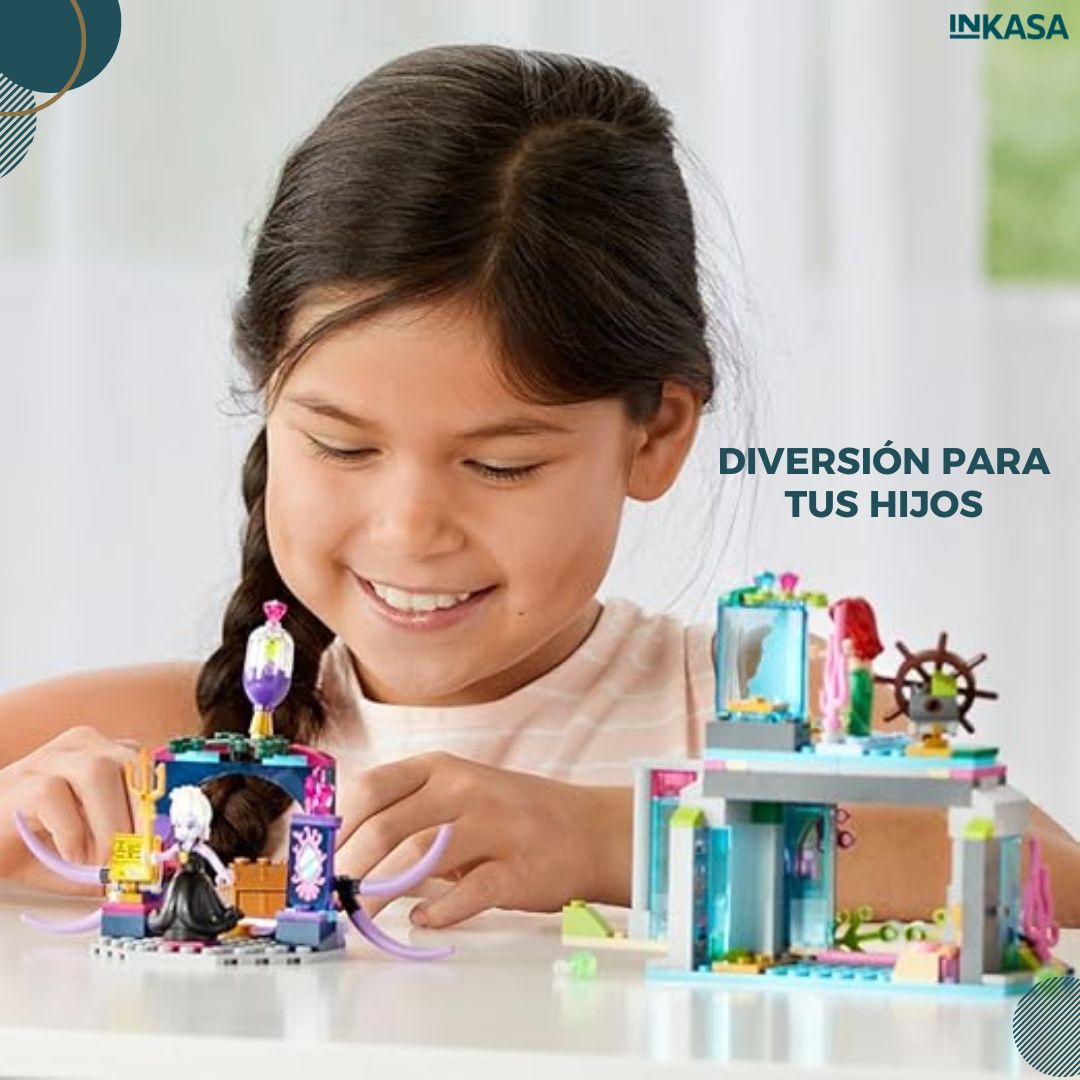 Kit princesa Ariel 222 piezas
