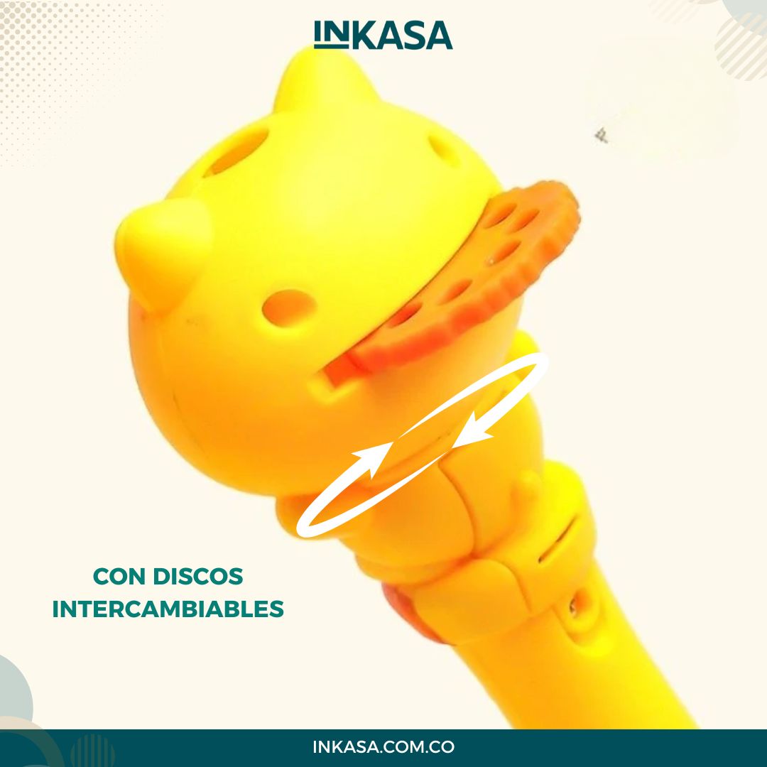 Linterna proyectora de cerdito