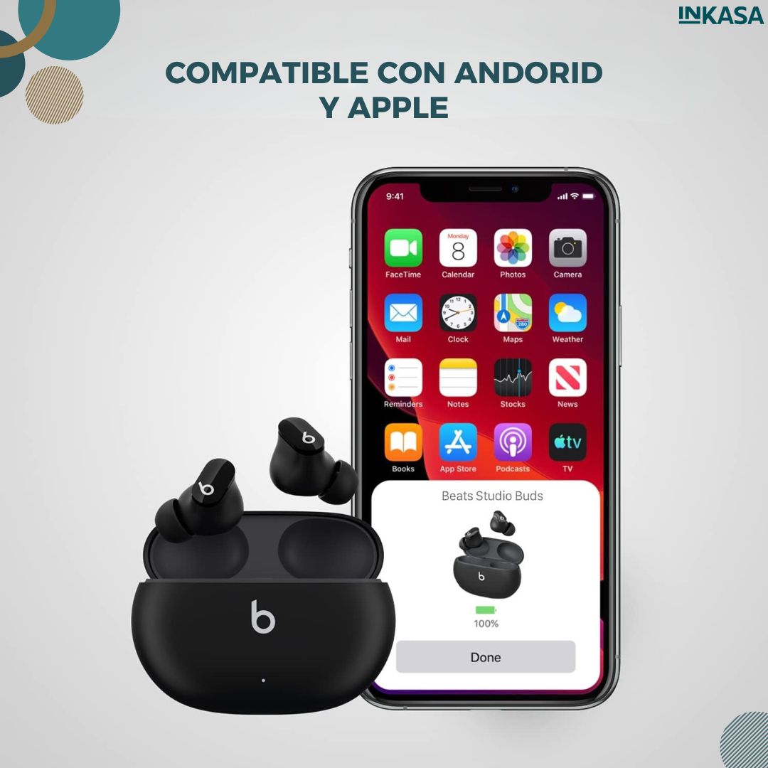 Audífonos tipo Beats buds