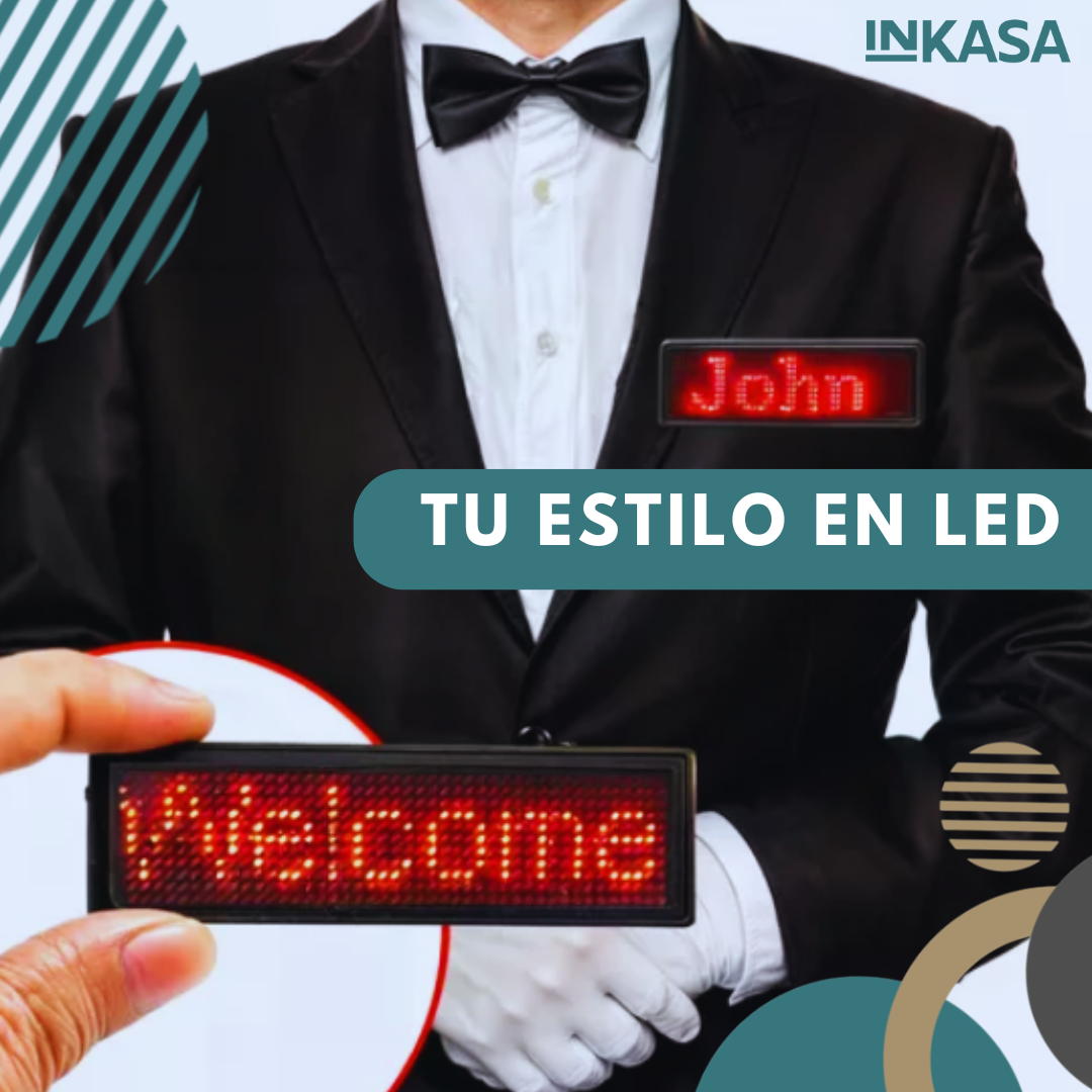 Letrero Led Personal Escarapela 4L