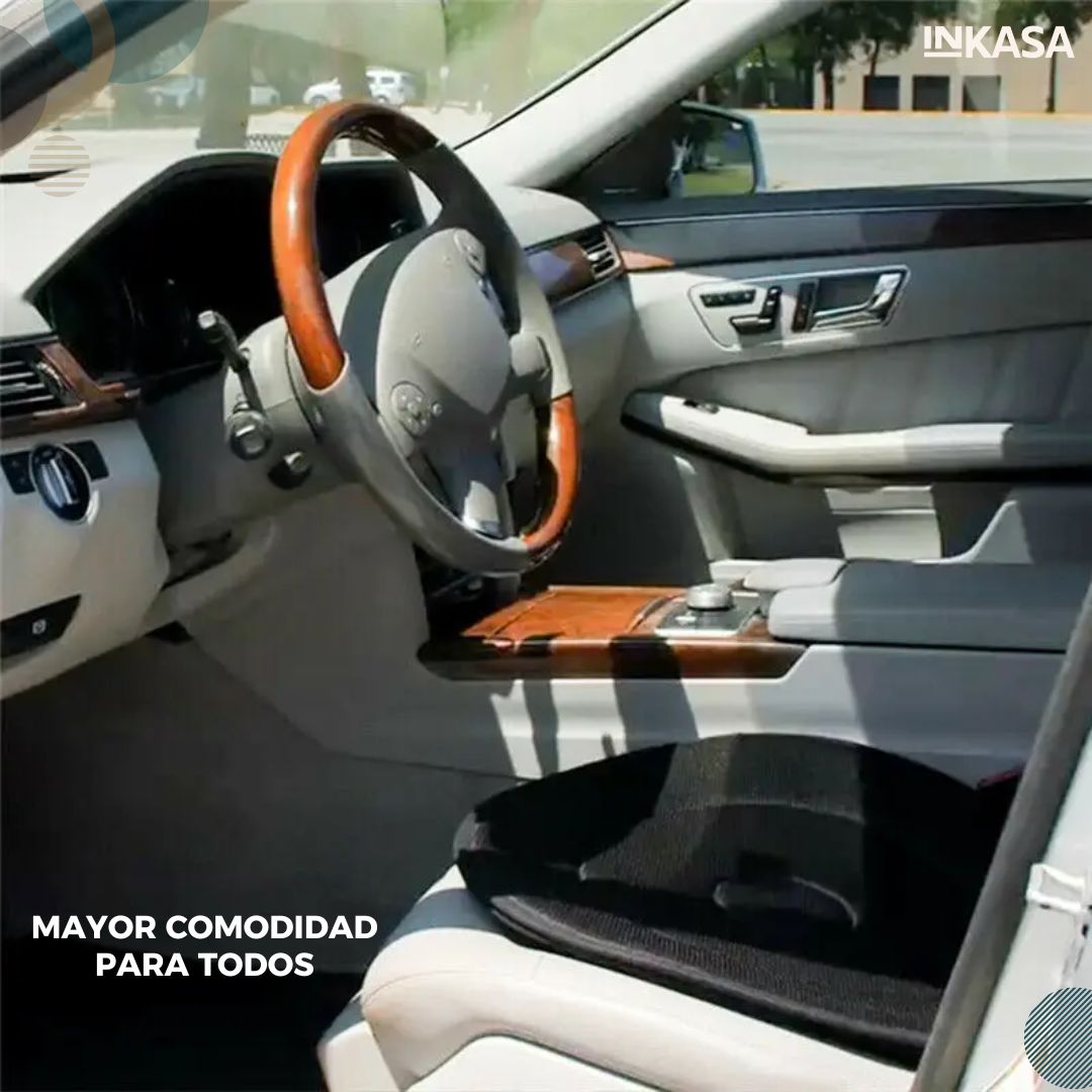 Cojín giratorio de 360 grados para asiento de coche