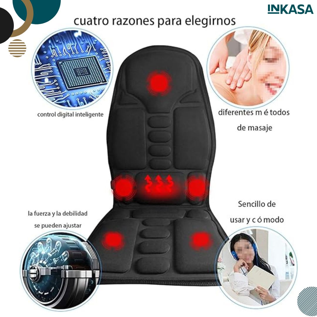 Cojín masajeador para silla