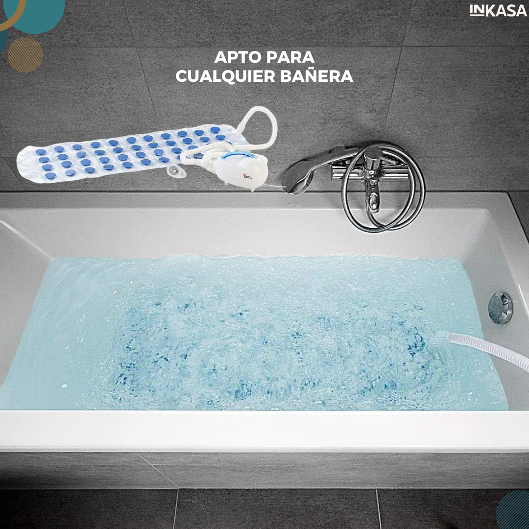 Spa masajeador con burbujas portátil para bañera