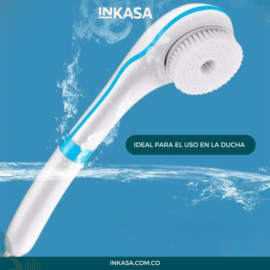 Cepillo eléctrico corporal para ducha