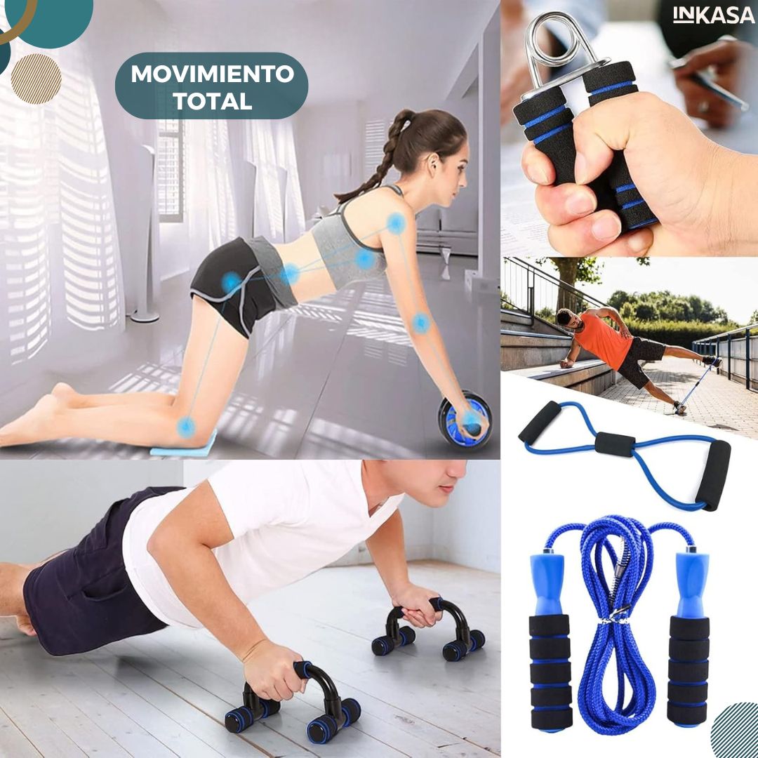 Kit fitness gimnasio en casa