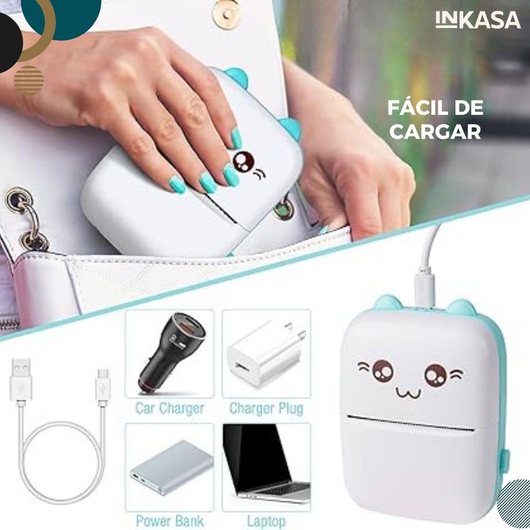 Mini impresora térmica bluetooth