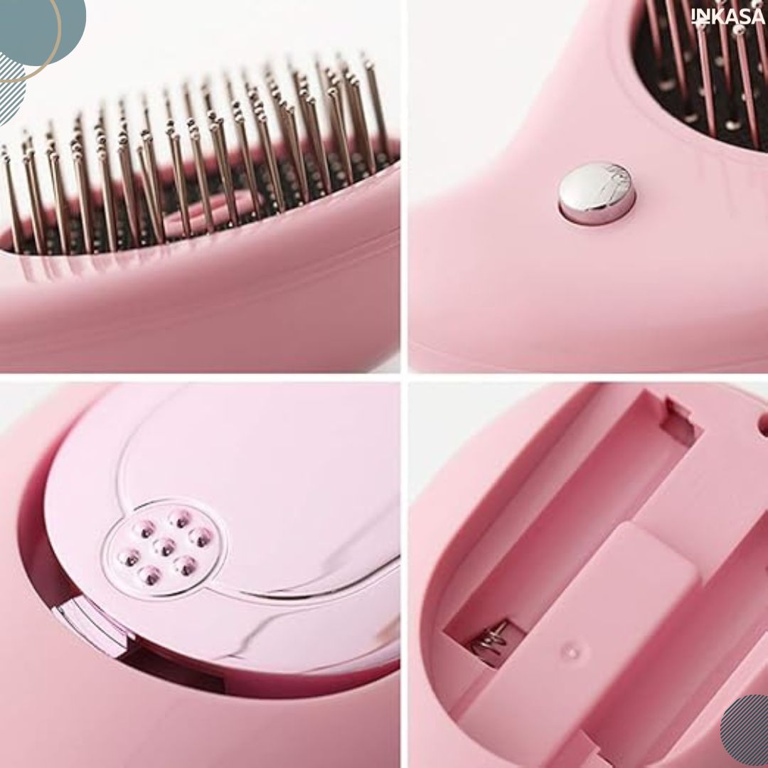Cepillo masajeador iónico para cabello