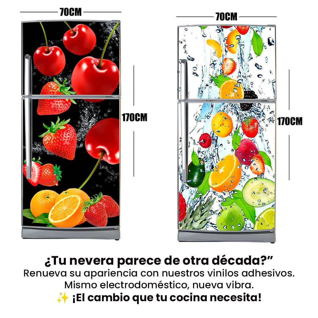 🧊Vinilo Adhesivo para Nevera – Transforma tu cocina sin reformas