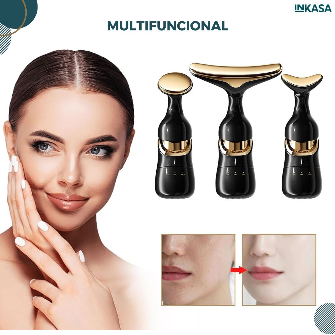 Masajeador facial 3 en 1