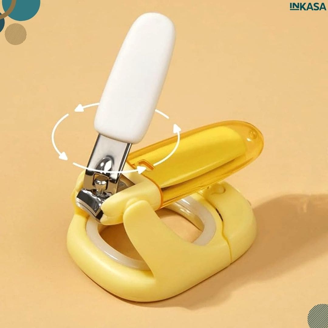 Corta uñas con luz y lupa integrada