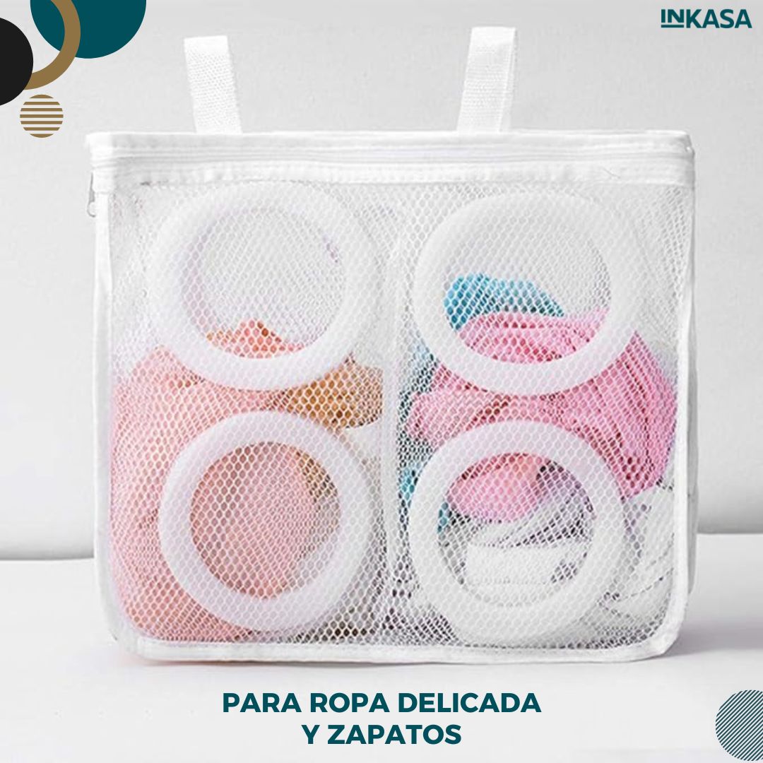 Bolsa de malla para lavar zapatos X 2 unds