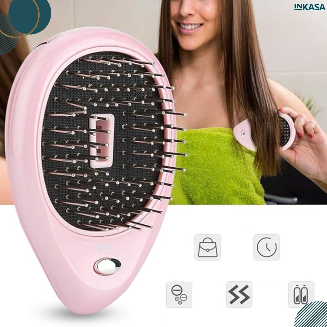 Cepillo masajeador iónico para cabello