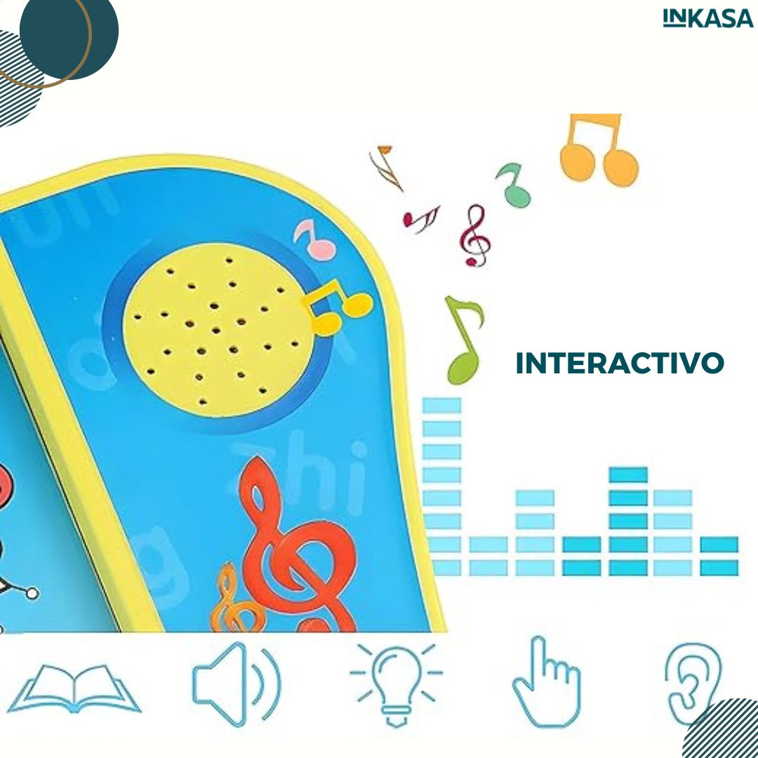 Libro inteligente de inglés para niños