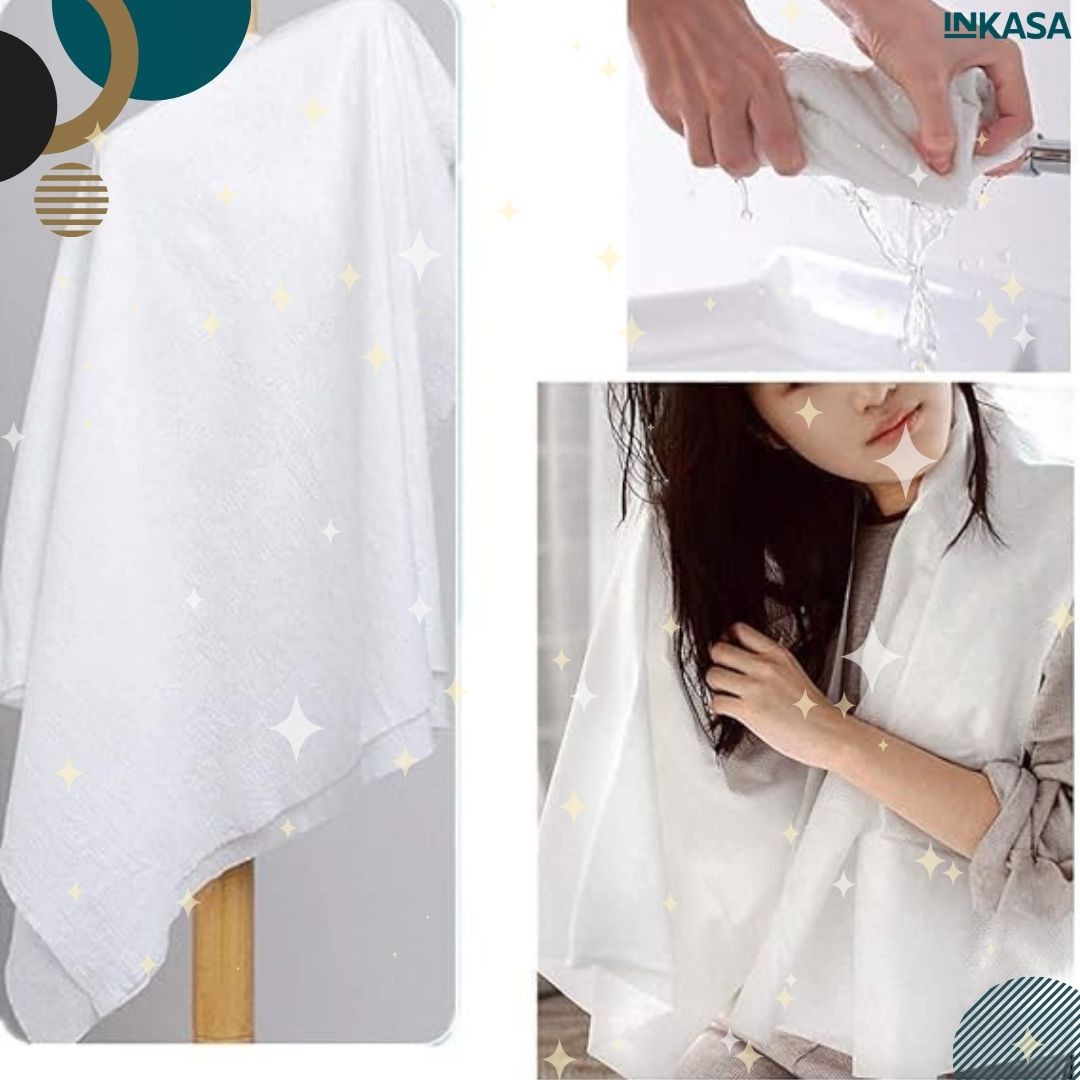 Toalla comprimida desechable para cuerpo