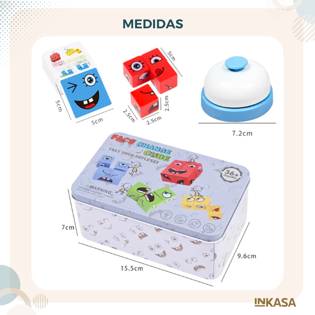 Juego Cubos de Emociones