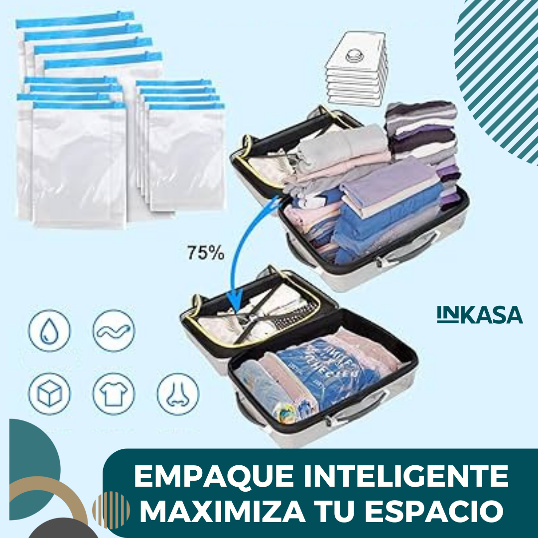 Bolsa De Empaque Al Vacio X2 Con Bomba