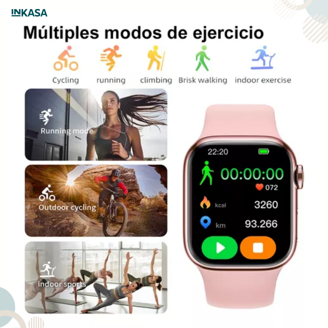Combo Reloj Smartwatch T55 Promax + Audifonos In-ear Pulso.