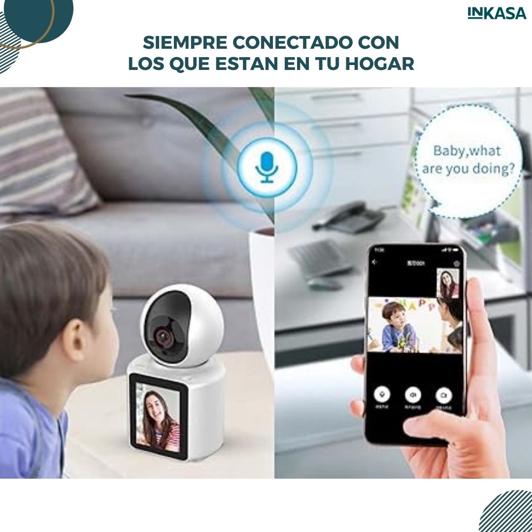 Cámara wifi con videollamada