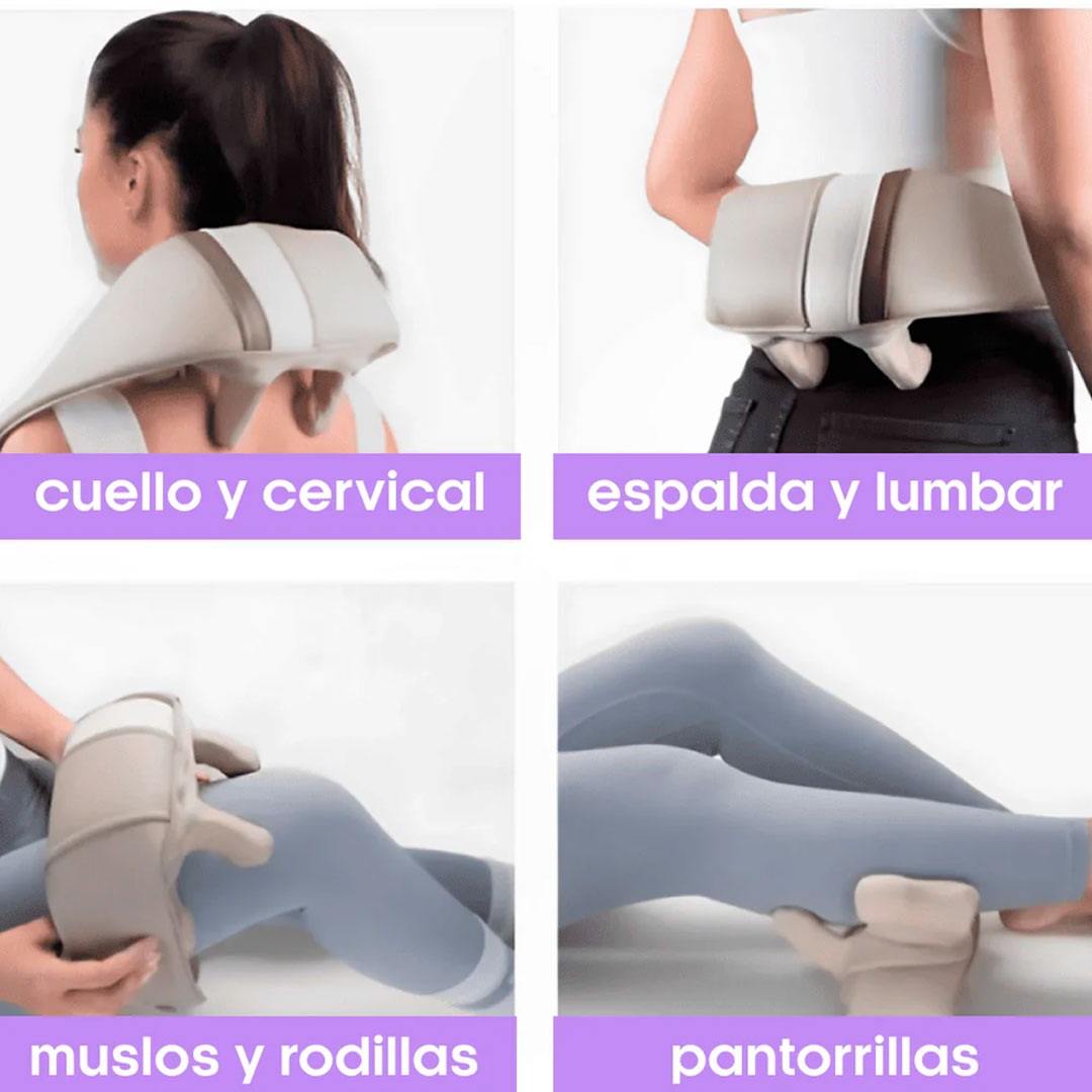 Masajeador Multifuncional 5 en 1 – Relajación, Estética y Bienestar en Casa🫨〰️