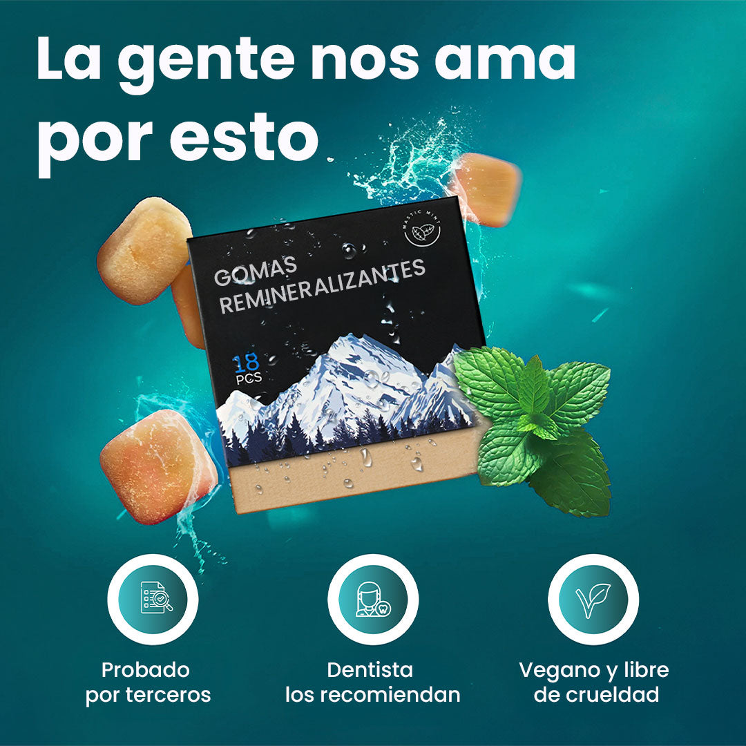 Gomas Remineralizantes Dental 🦷