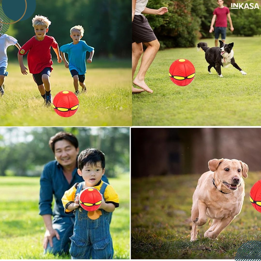 Pelota voladora para niños y mascotas