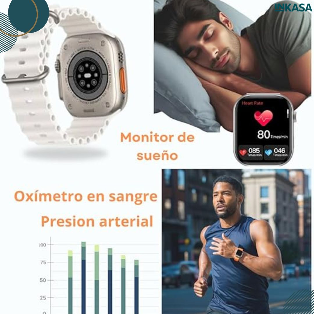 Smartwatch T800 Ultra 2 pulsos