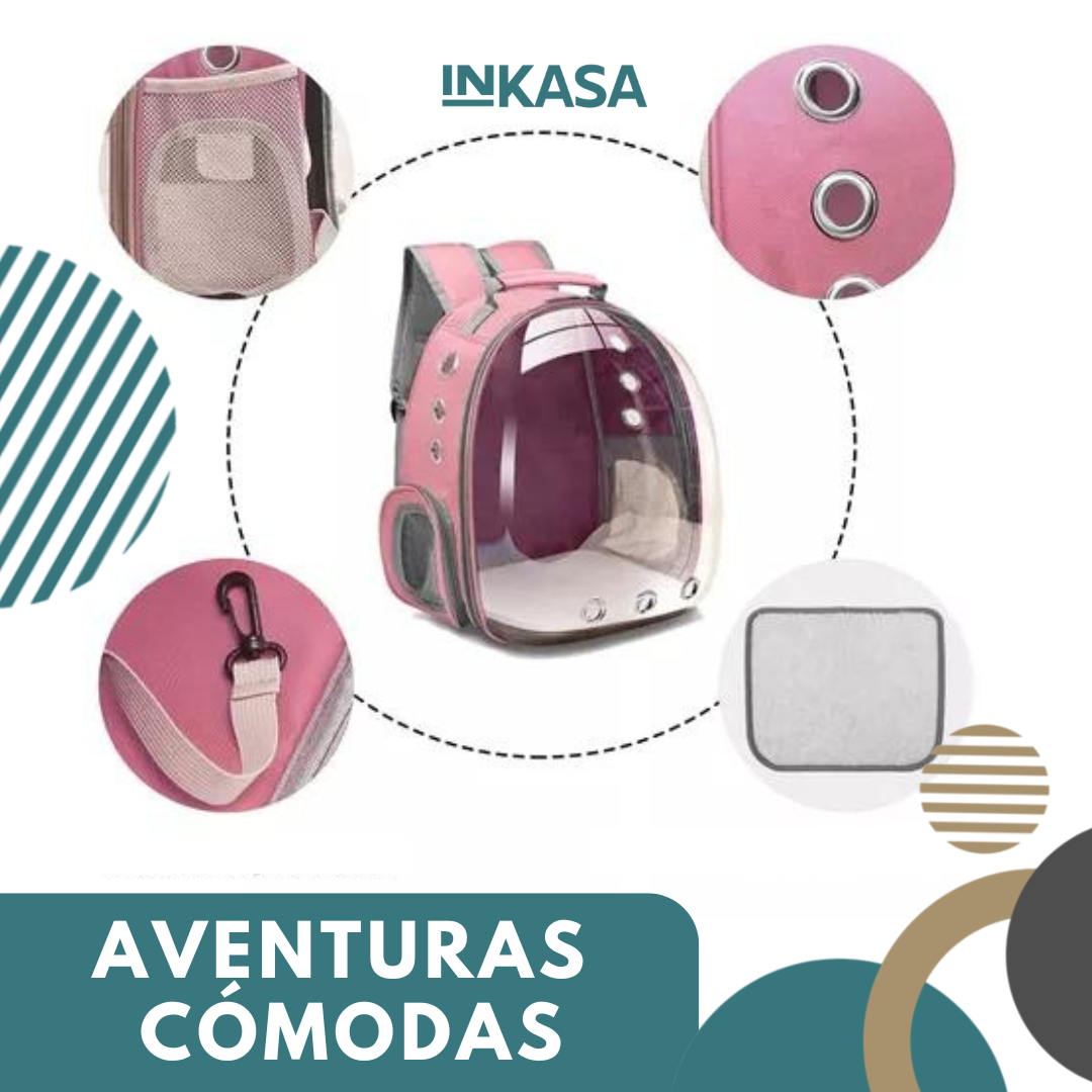 Maleta Morral Mascotas Burbuja