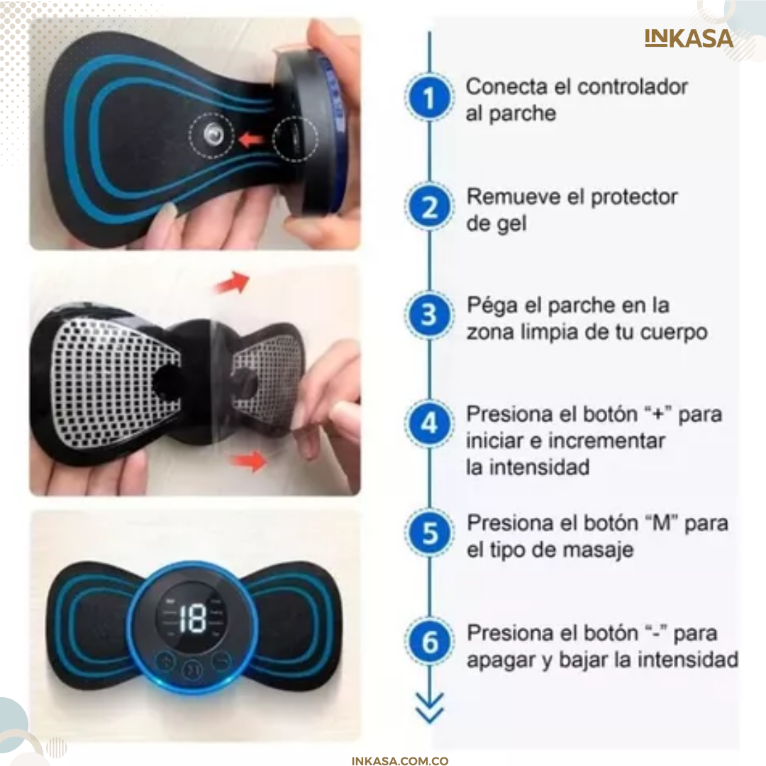 Mini Parche Masajeador