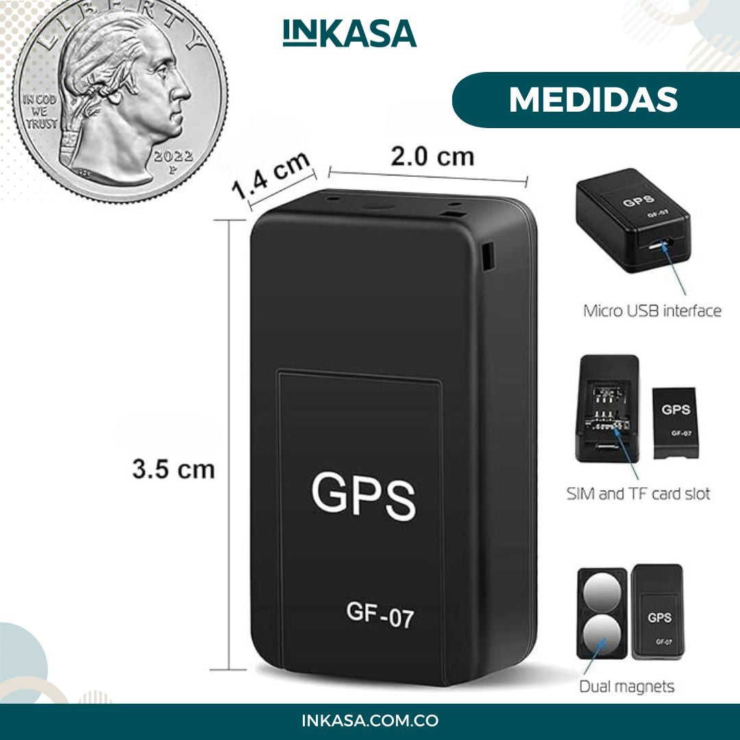 Mini Gps Rastreador Localizador Sim Card