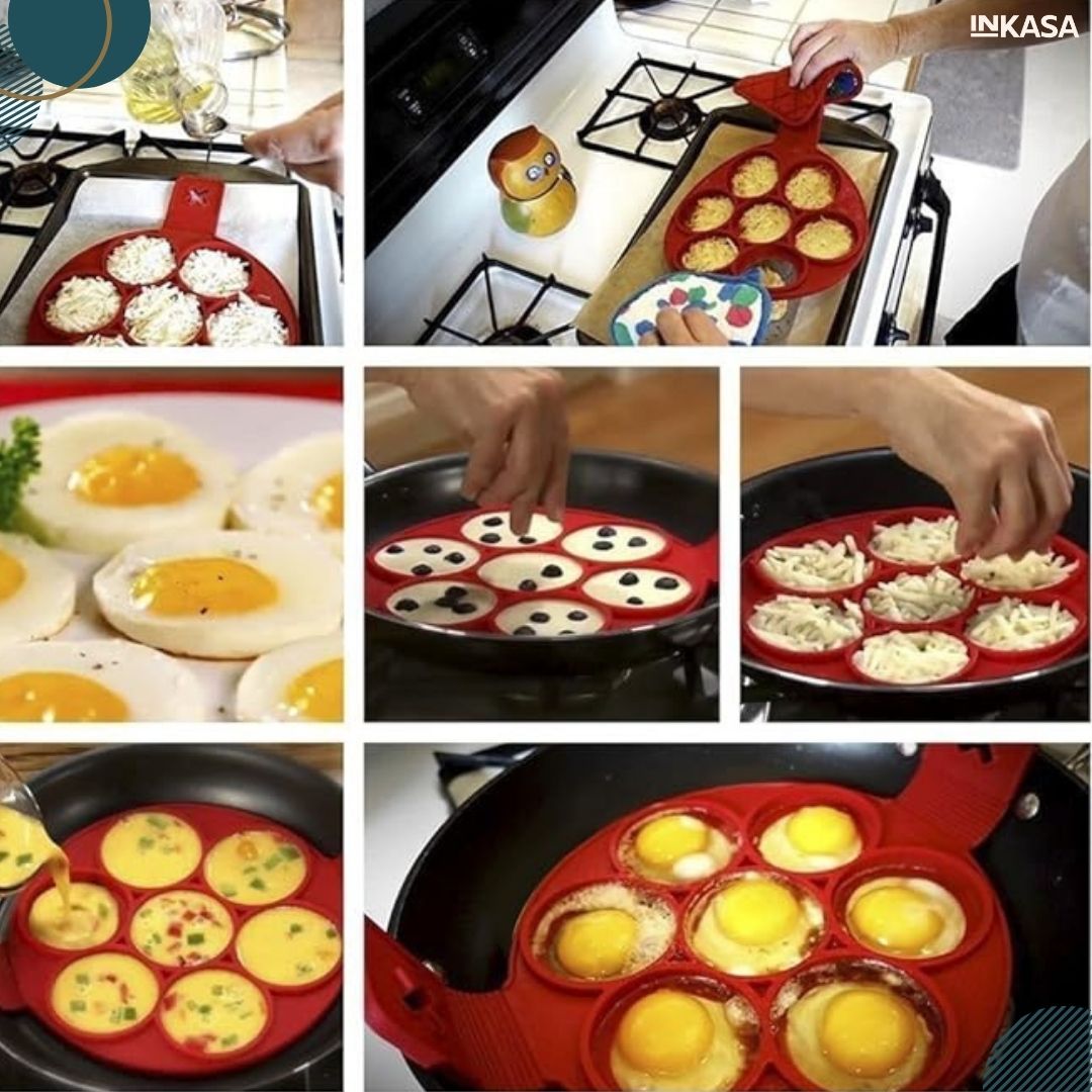 Molde de silicona para pancakes