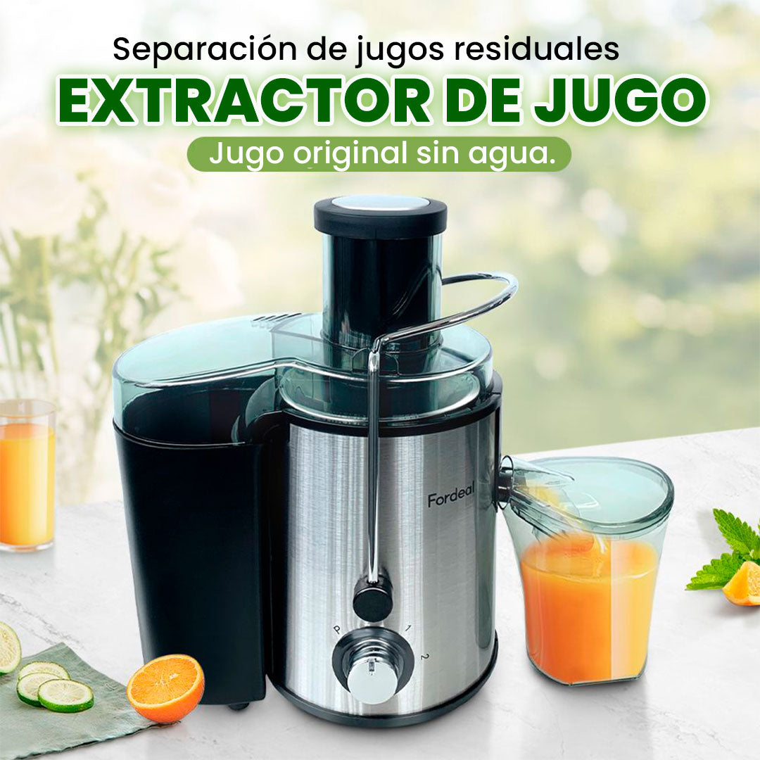🍉🥕Extractor de Jugo Centrífugo 800W: Salud y sabor en segundos