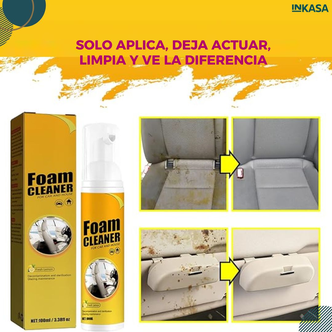 Foam cleaner espuma limpiadora x 2 unds