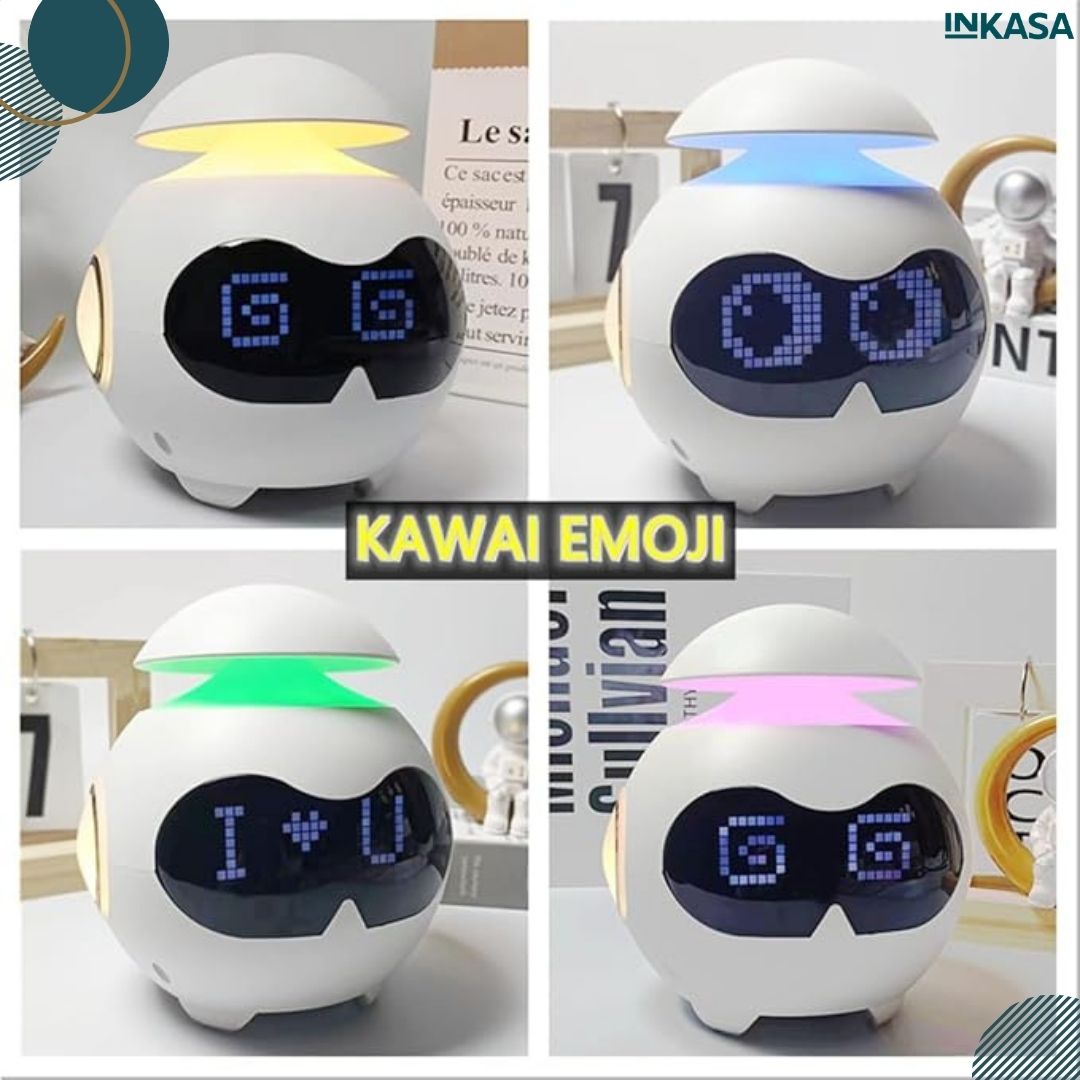Reloj despertador emoji Bluetooth