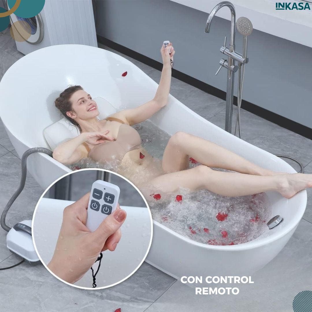 Spa masajeador con burbujas portátil para bañera