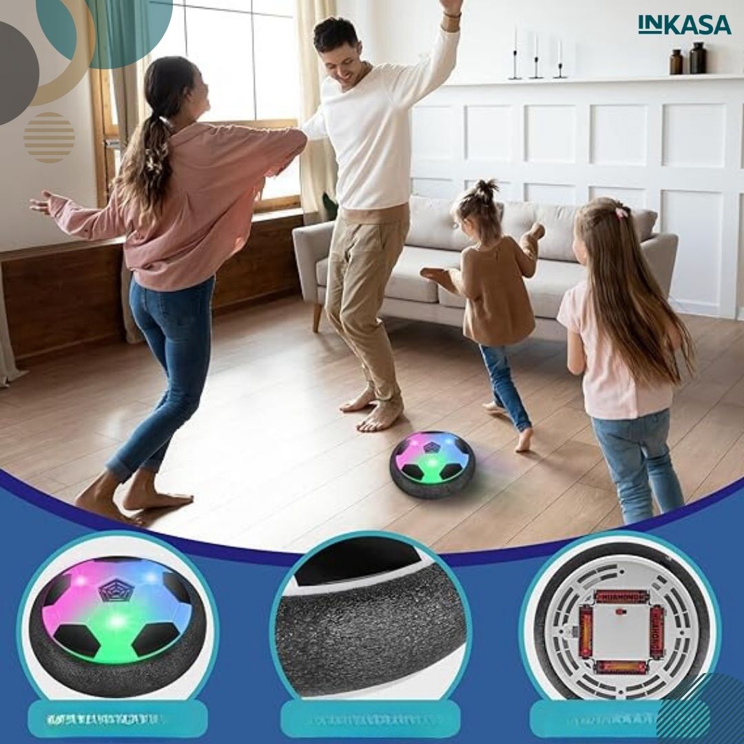 Pelota de fútbol hover con Luz led intermitente