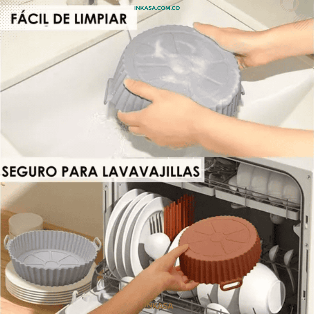 Canastillas En Silicona Para Air Fryer X6 unidades